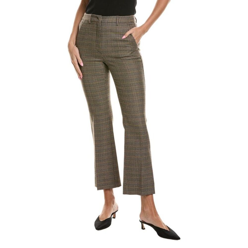Weekend Max Mara Womens  Baco Wool Trouser, Brown